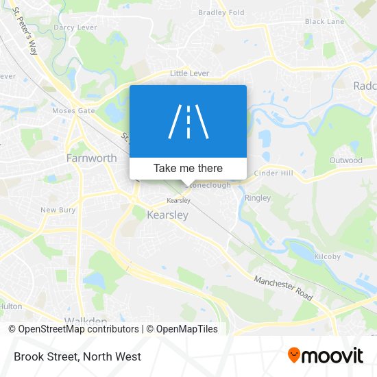 Brook Street map