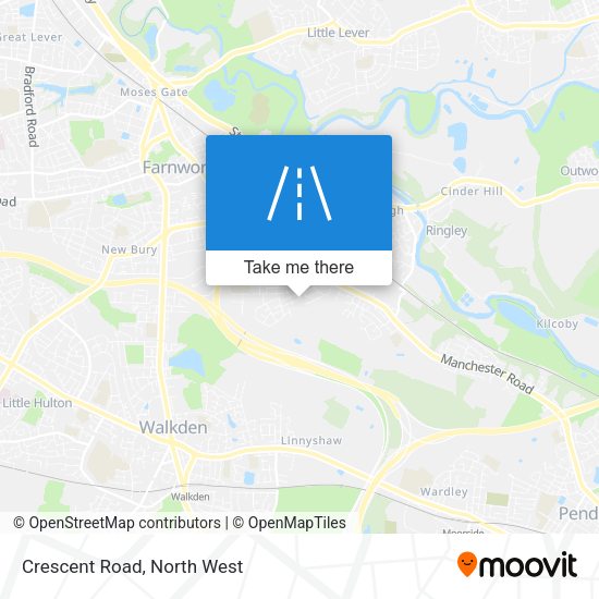 Crescent Road map