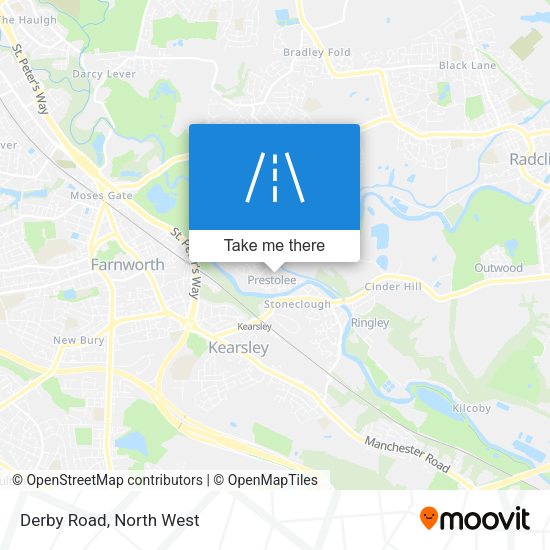 Derby Road map