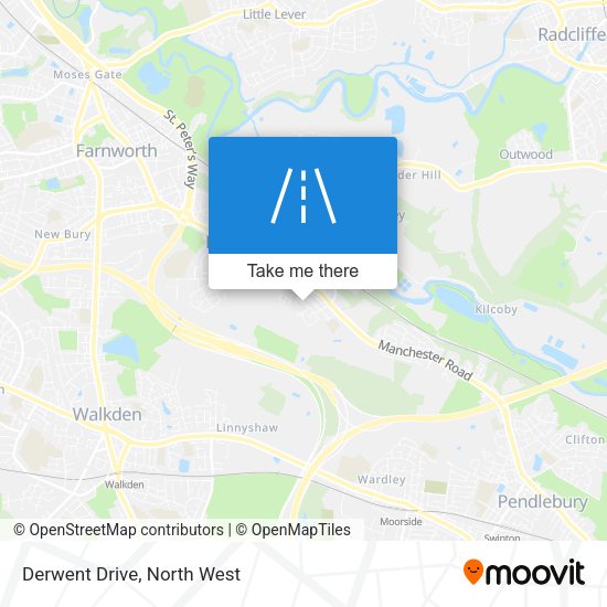 Derwent Drive map