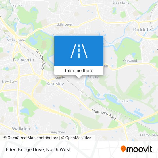 Eden Bridge Drive map