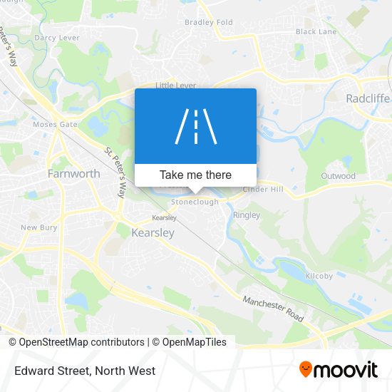 Edward Street map