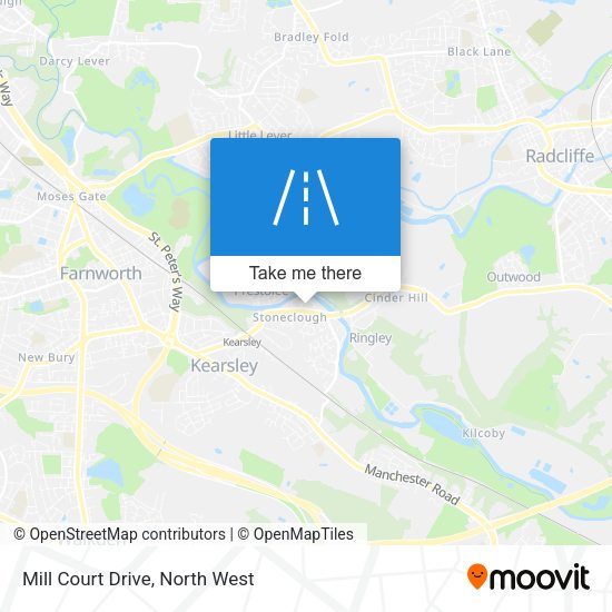 Mill Court Drive map