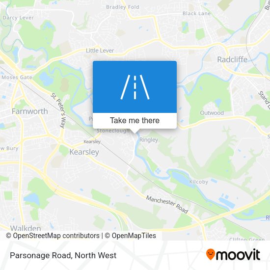 Parsonage Road map