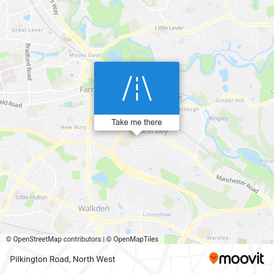 Pilkington Road map