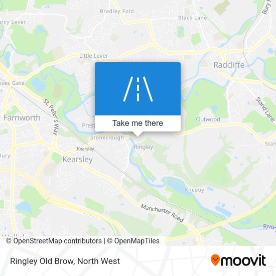 Ringley Old Brow map