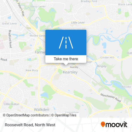 Roosevelt Road map