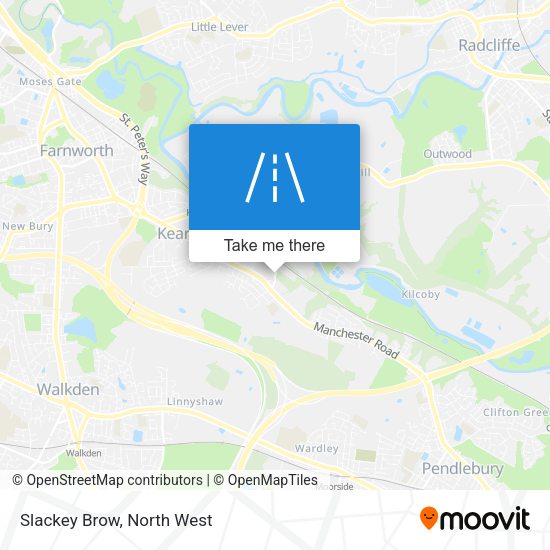Slackey Brow map