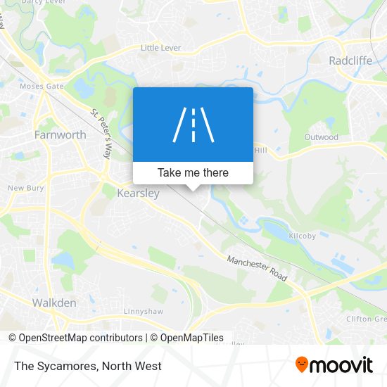 The Sycamores map