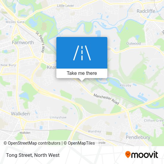 Tong Street map