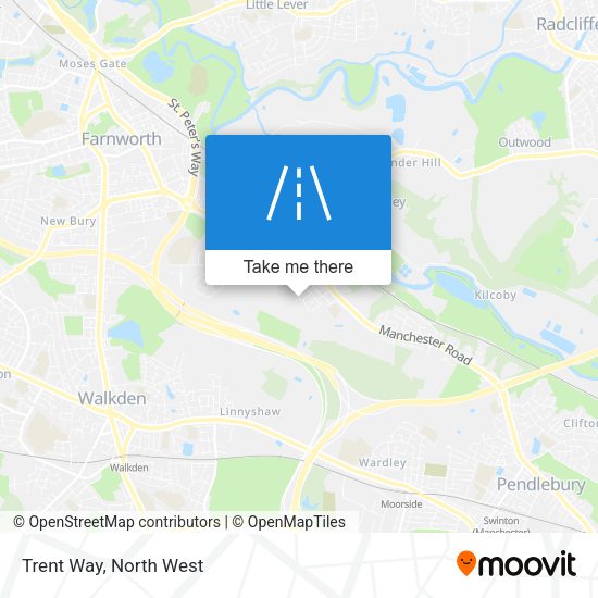 Trent Way map
