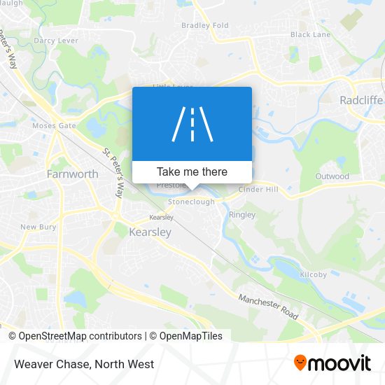 Weaver Chase map