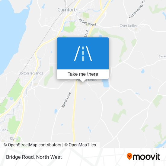 Bridge Road map