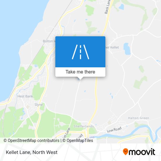 Kellet Lane map