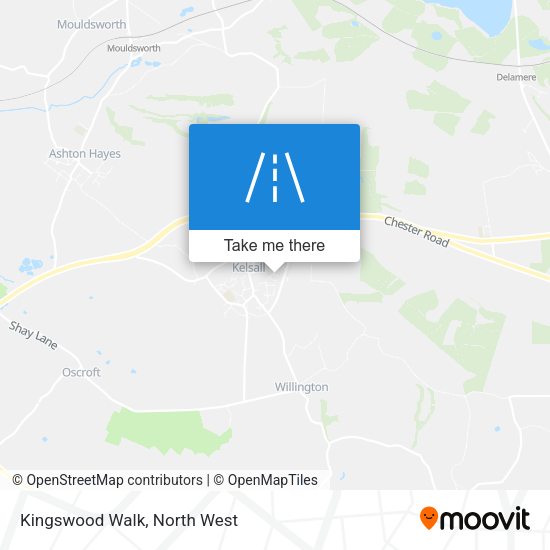 Kingswood Walk map