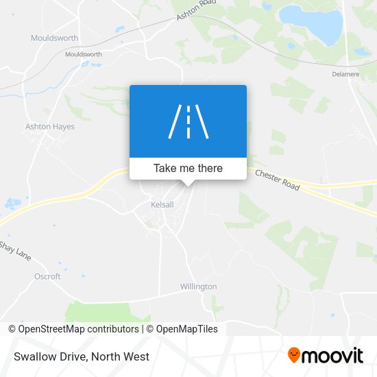 Swallow Drive map
