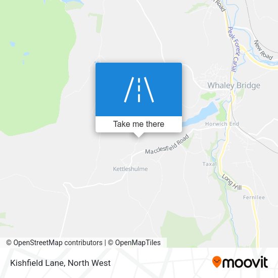 Kishfield Lane map