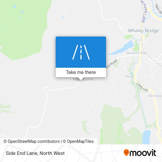 Side End Lane map