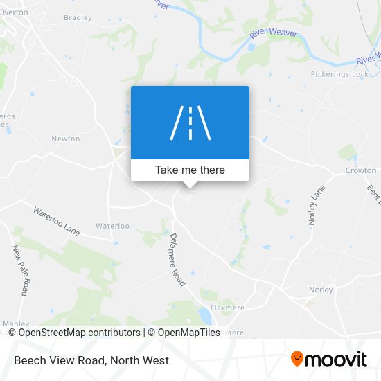 Beech View Road map