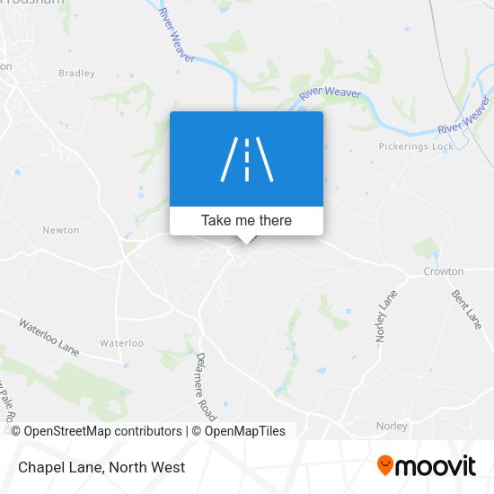 Chapel Lane map