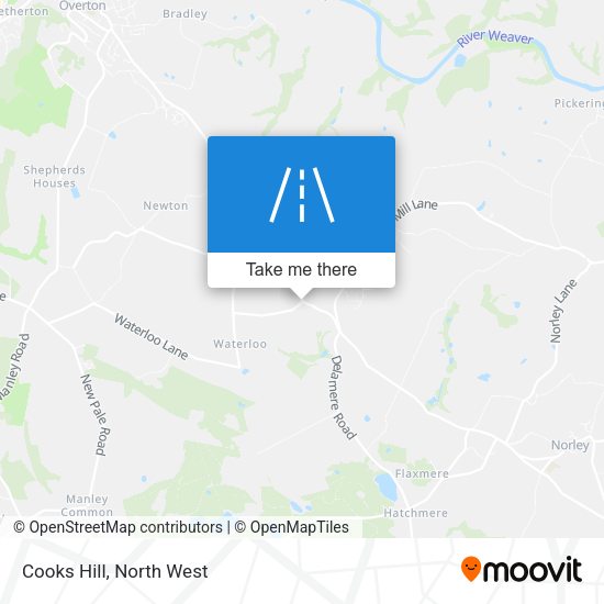 Cooks Hill map