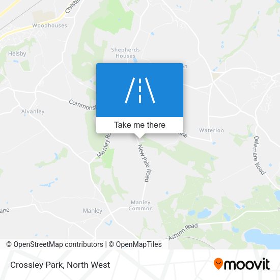 Crossley Park map