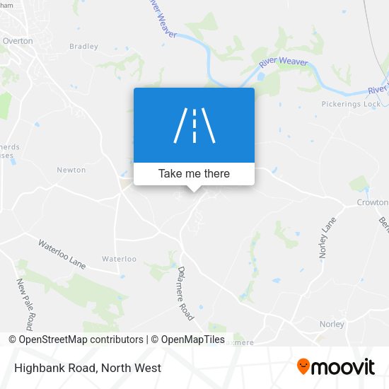 Highbank Road map