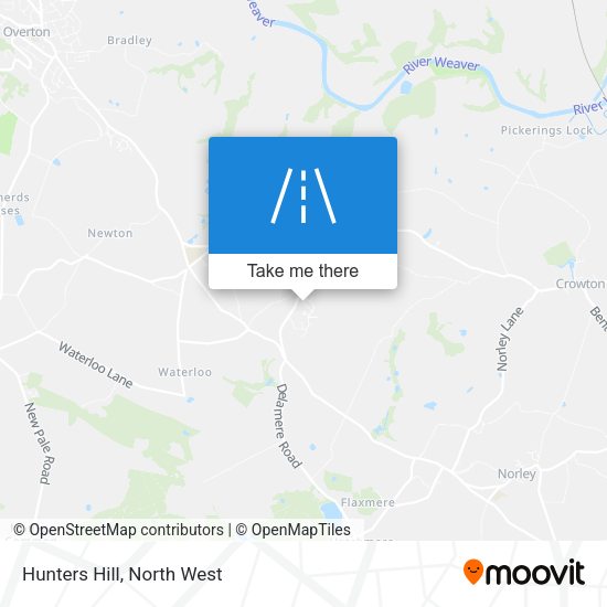 Hunters Hill map