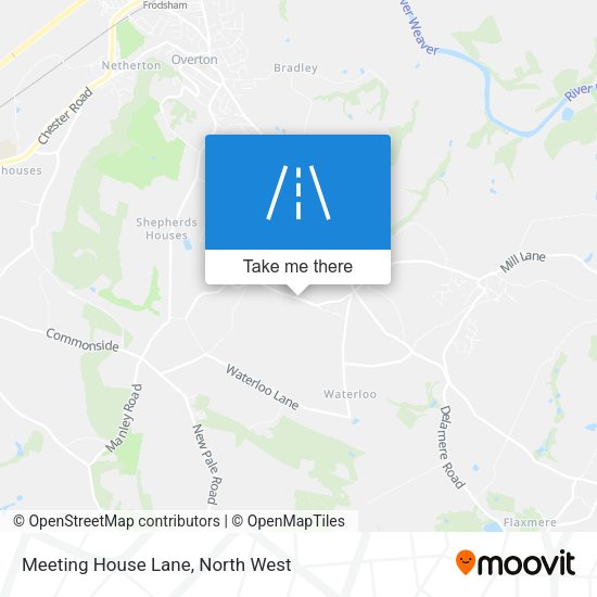 Meeting House Lane map