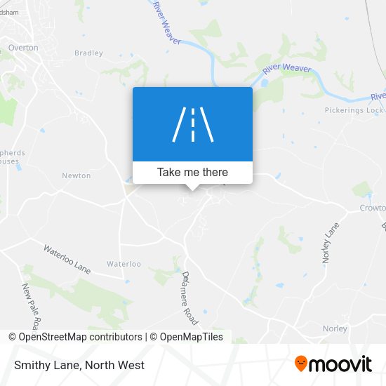 Smithy Lane map