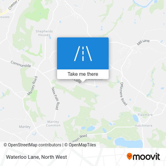 Waterloo Lane map