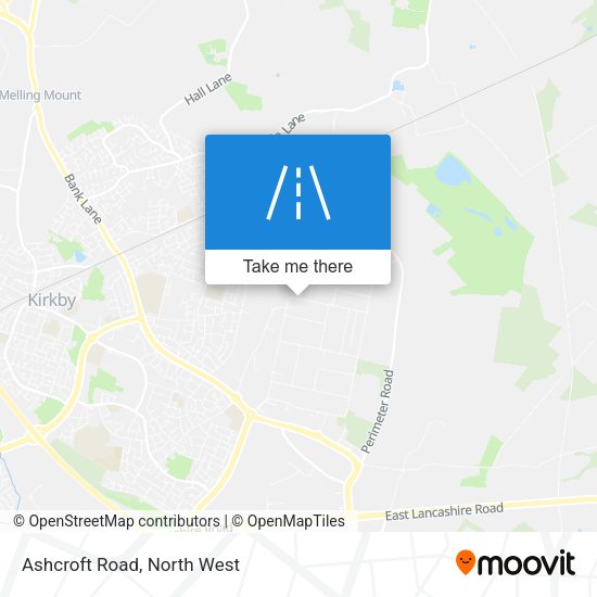Ashcroft Road map