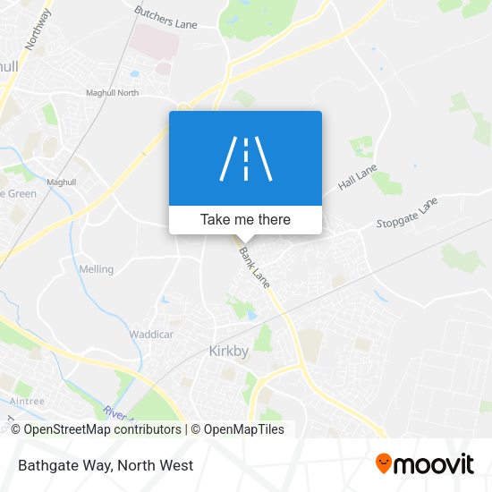 Bathgate Way map