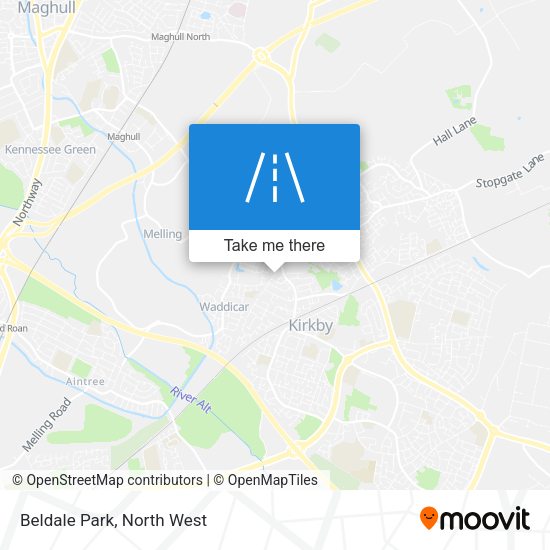 Beldale Park map
