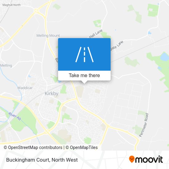 Buckingham Court map