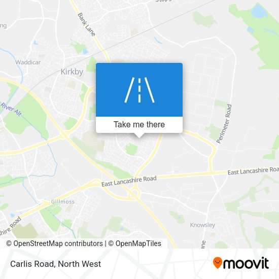 Carlis Road map