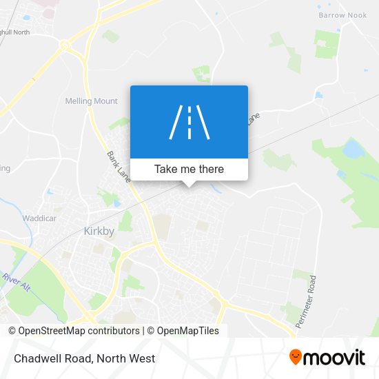 Chadwell Road map
