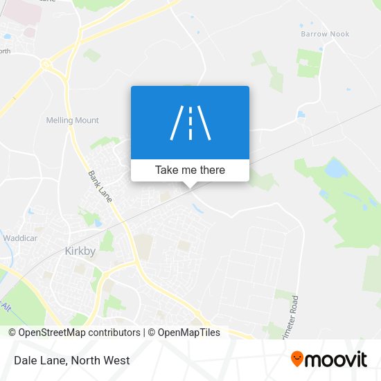 Dale Lane map