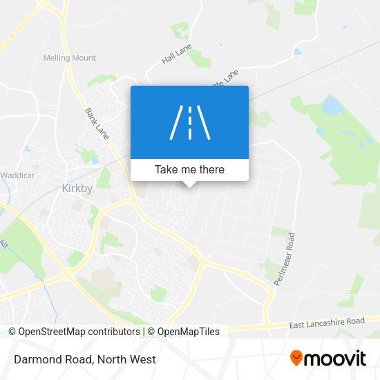 Darmond Road map