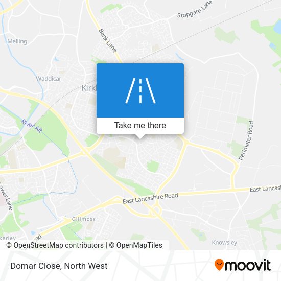 Domar Close map