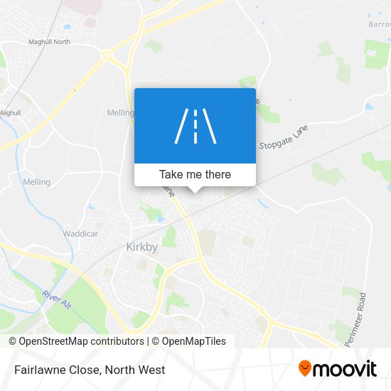 Fairlawne Close map