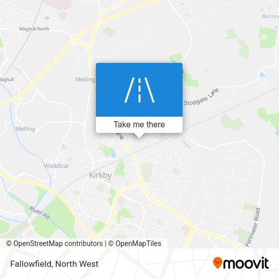 Fallowfield map