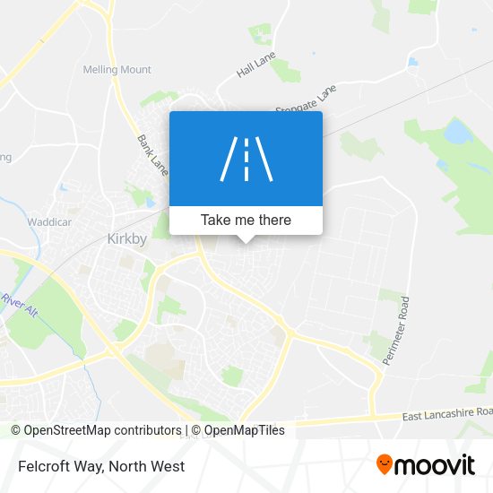 Felcroft Way map