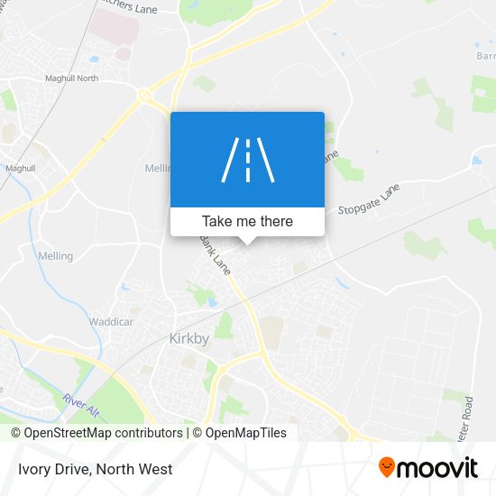 Ivory Drive map