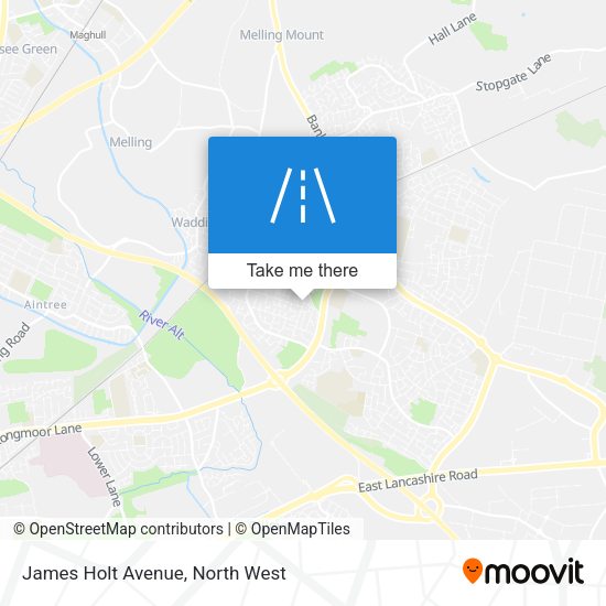 James Holt Avenue map