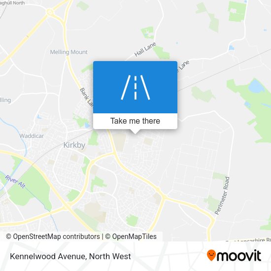 Kennelwood Avenue map