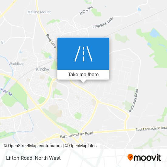 Lifton Road map