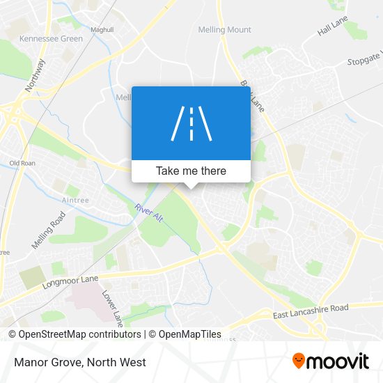 Manor Grove map