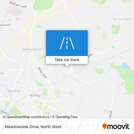 Meadowside Drive map