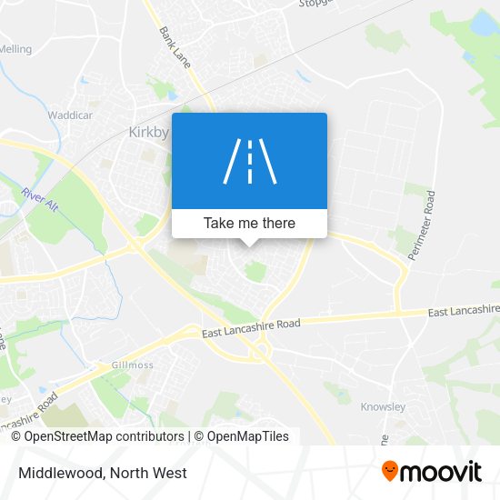 Middlewood map